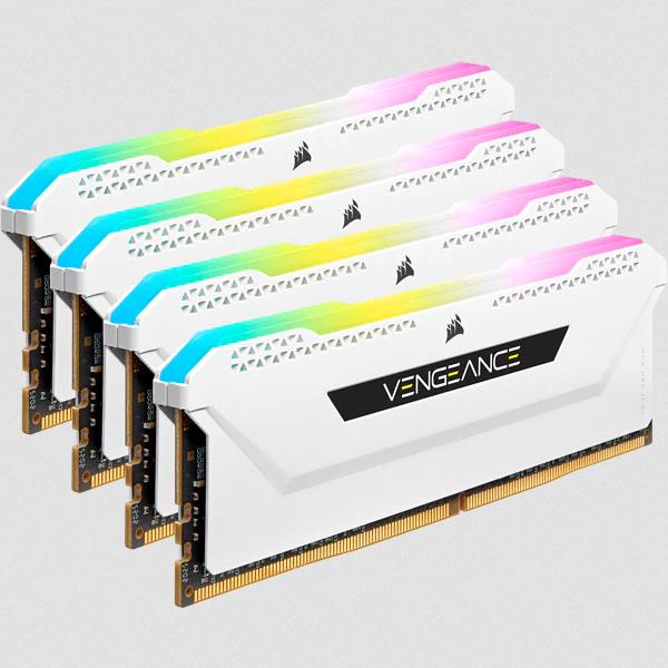 Productafbeelding Corsair Vengeance RGB Pro SL (4 x 16GB, 3600 MHz, DDR4 RAM, DIMM 288 pin)