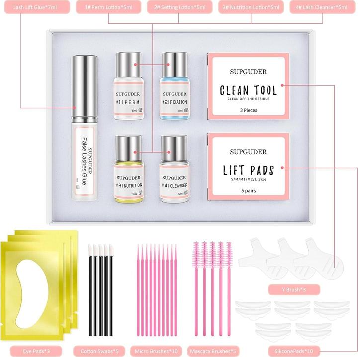 Produktbild Supguder Wimpernlifting Set (Wimpern Applikator)