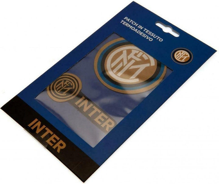 Actual product image Inter Milan FC Iron-on patch set 2pack (2 x)