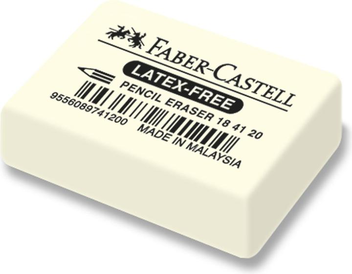 Actual product image Faber-Castell Eraser Product use: Pencils, crayons Dimensions: 2.7 x 1 x 4 cm (W x H x L)