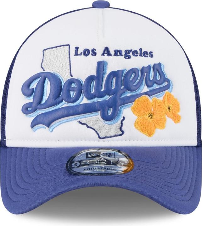 Image du produit New Era A-Frame Trucker Cap State Flower Los Angeles Dodgers