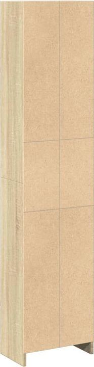 Produktbild vidaXL Bücherregal Regal Standregal Büroregal Aufbewahrungsregal Sonoma-Eiche (40 x 24 x 176 cm)