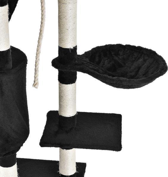 Produktbild Juskys Sam's Pet Kratzbaum Buffy (Schwarz)