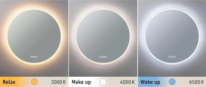 Actual product image Paulmann Mirra illuminated mirror (2550 lm)