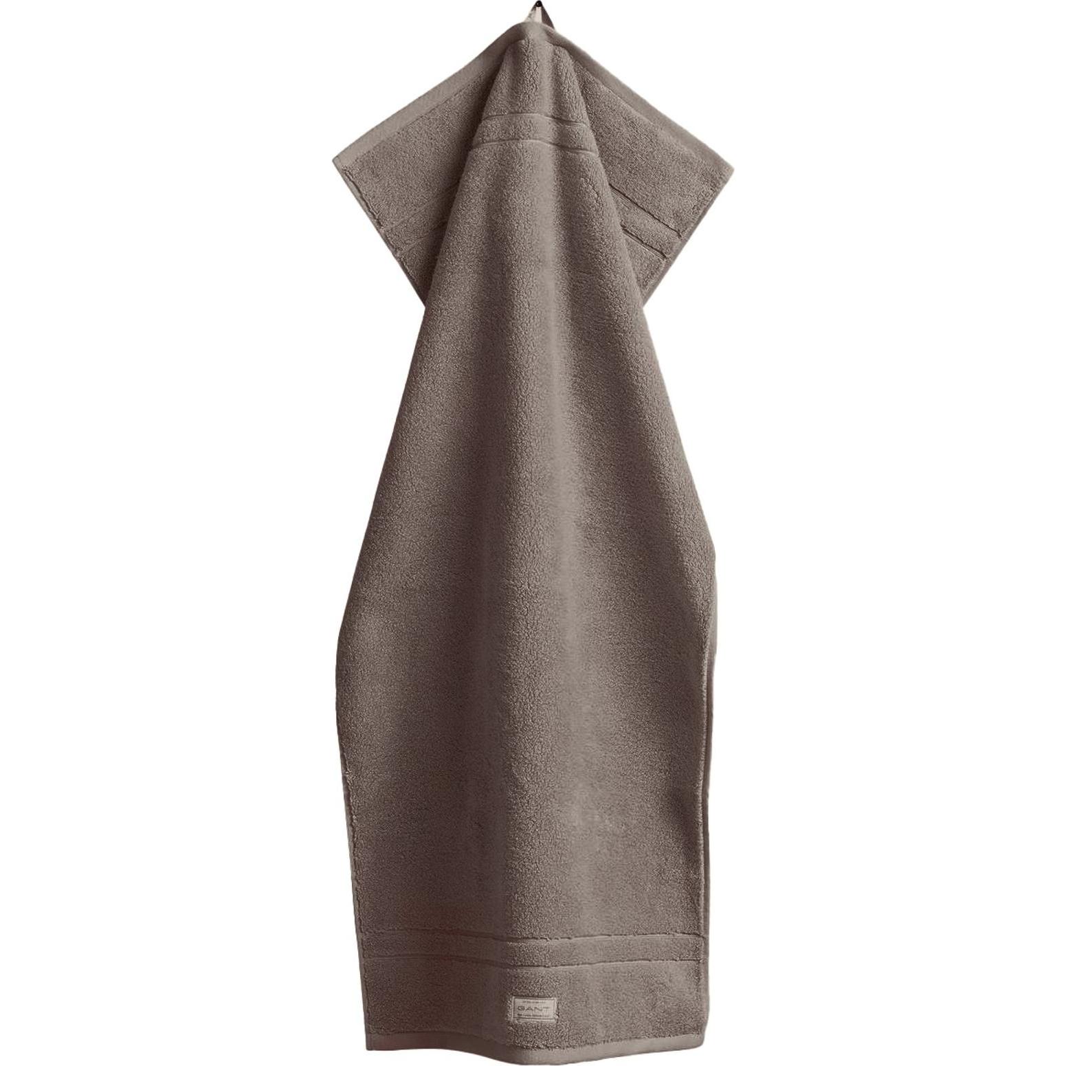 GANT, Reisehandtuch, Handtuch Casual, Braun, (50 x 100 cm)