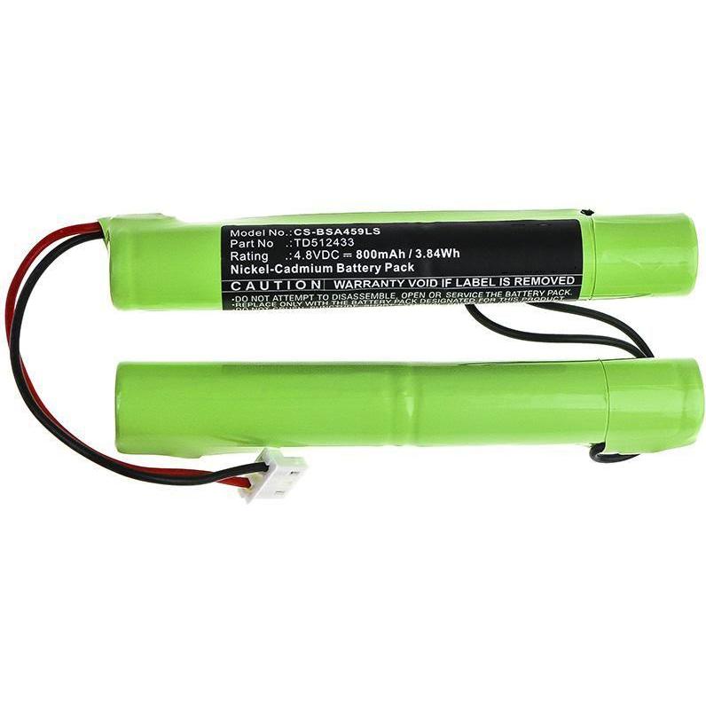 CoreParts Battery for Emergency Lighting (1 Stk., Gerätespezifisch, 800 mAh), Batterien + Akkus