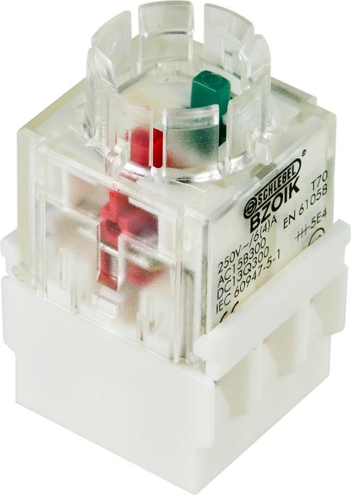 Actual product image Schlegel BZOIK Pushbutton contactor 1NC+1NO
