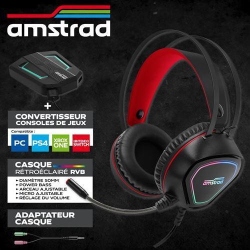Actual product image Amstrad Pro Gamer Legends 6-piece pack for PC/PS4/XBOX ONE/SWITCH compatibility. (DE, Cable)