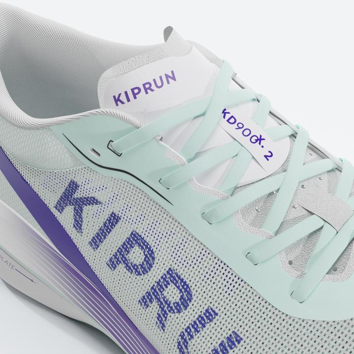 Produktbild Kiprun Laufschuhe Herren mit Carbon-Platte - KD900X.2 grün/lila (47)