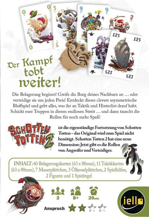 Actual product image Scots Totten (German, 2 Players)