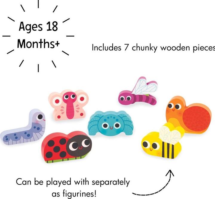 Image du produit Janod Chunky Puzzle Le Jardin (7 pièces)