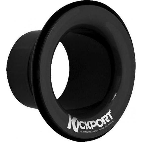 Kickport KP2-BL Bassdrum Kick-Booster Schwarz (Kick Pedal), Zubehör Instrumente, Schwarz