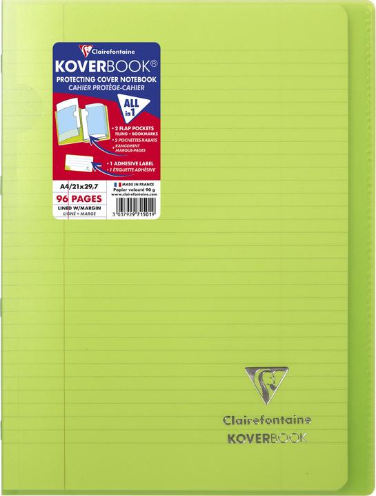 Actual product image Clairefontaine Koverbook (A4, Lined, Soft cover)