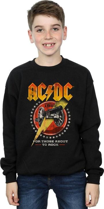 Immagine prodotto AC/DC For Those About To Rock 1981 Felpa Ragazzi (104)