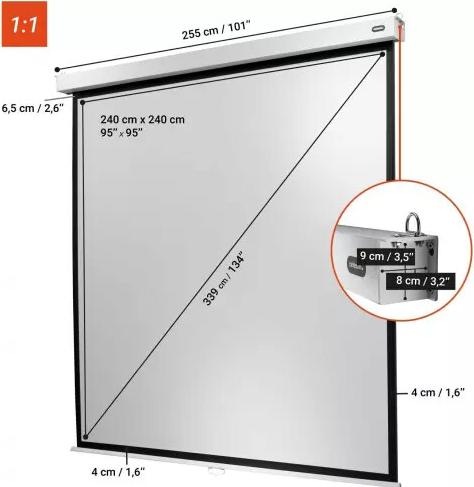 Actual product image Celexon Professional Plus (118", 4:3)