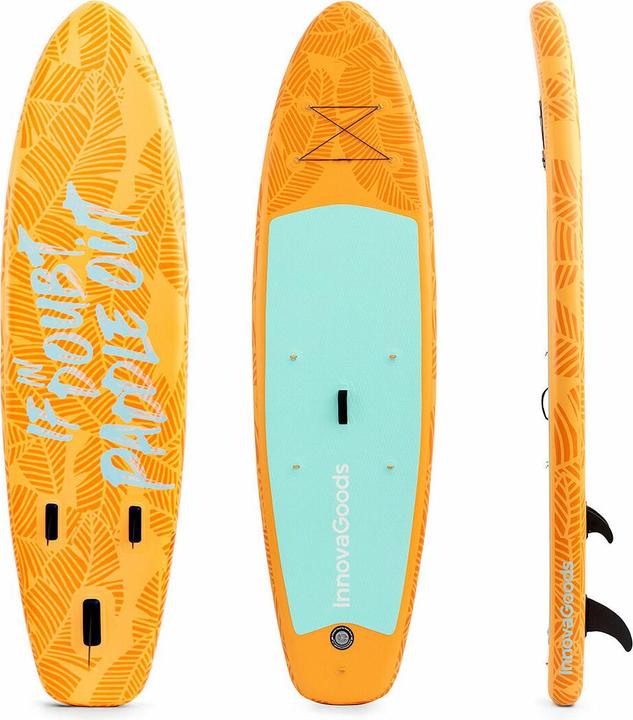 InnovaGoods Tavola da paddle gonfiabile 2 in 1 con sedile e accessori Siros 10'5" 320 cm (10'5")