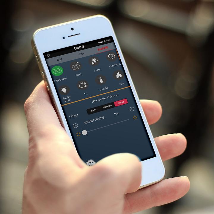 Produktbild Patona Leuchte RGB-128AS APP (Studioleuchte, Videoleuchte)