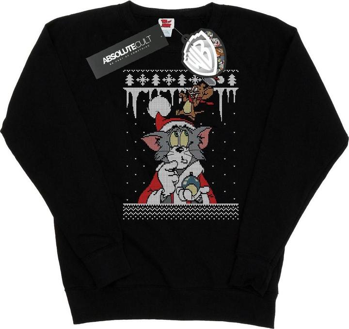 Immagine prodotto Tom & Jerry Christmas Fair Isle Felpa Donna (S)