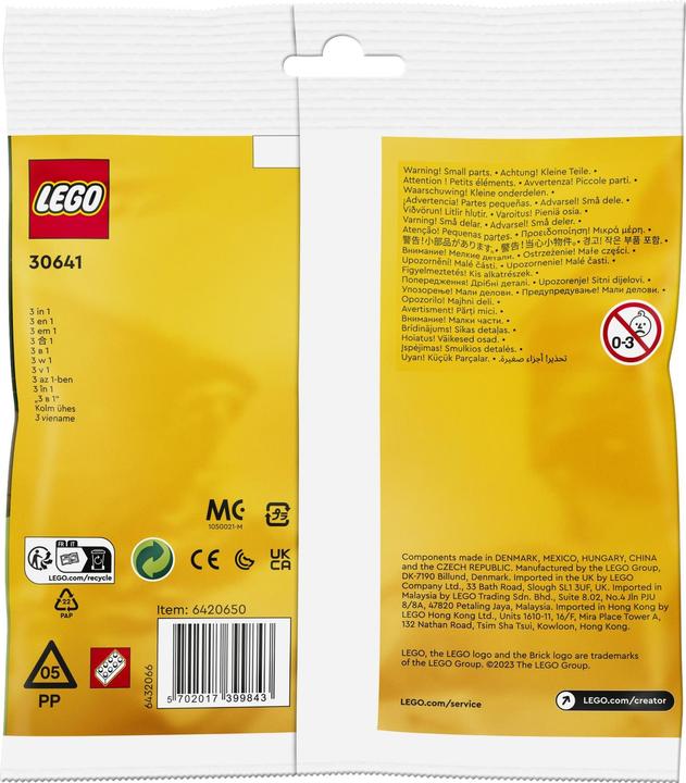 Produktbild LEGO Pandabär (30641, LEGO Creator 3-in-1)