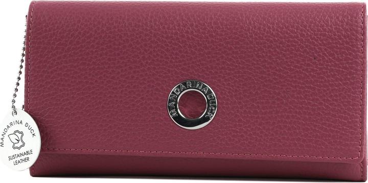 Actual product image Mandarina Duck Mellow Leather Wallet with Flap