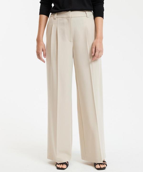 Actual product image La Redoute Collections Loose-Fit Bundfaltenhose (36)