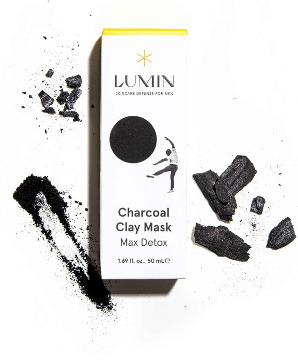 Actual product image Lumin Skincare Charcoal Clay Mask Max Detox (50ml) (50 ml)