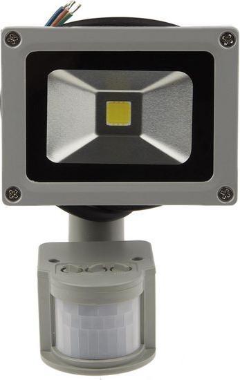 Produktbild RS PRO LED Floodlight, 800-900LM 10W IP65 PIR (850 lm, IP65)