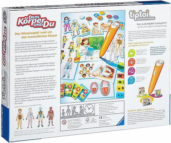 Produktbild tiptoi Dein Körper und Du (Deutsch, 4 - 7 Jahre)