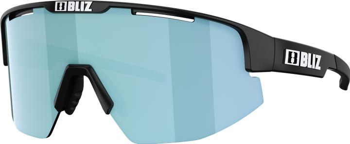 Actual product image Bliz Matrix Small (Mat Black, Smoke Ice Blue)