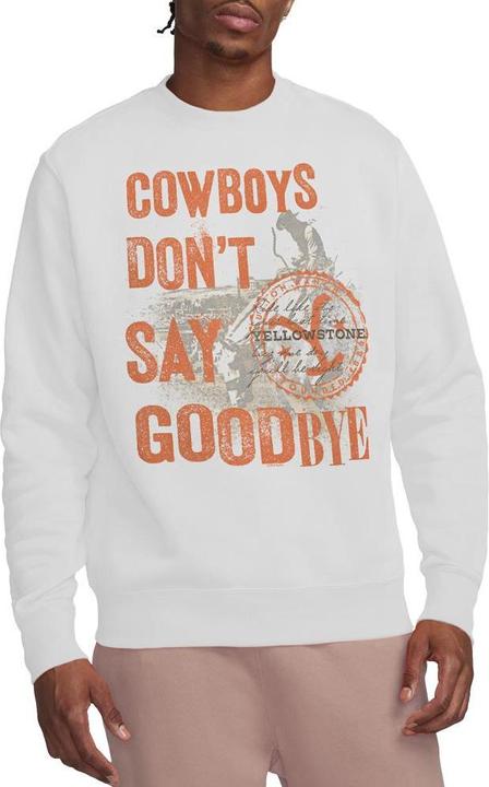 Immagine prodotto Yellowstone Cowboys Don't Say Goodbye Felpa Adulto Unisex (XXL)