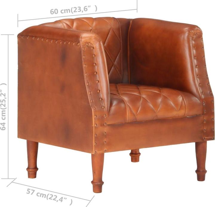 Actual product image vidaXL Sessel