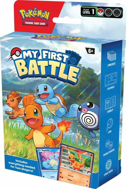 Pokémon Cards My First Battle Charmander/Squirtle
