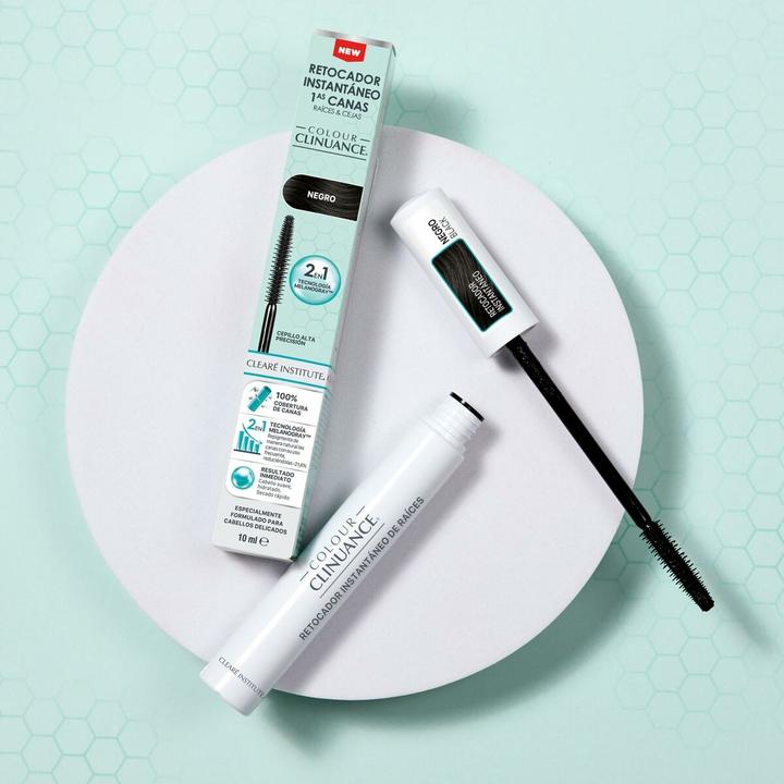 Actual product image Clearé Institute Colour Clinuance Instant Gray Root Brow Retoucher Dark Brown 10 Ml (Dark Brown)