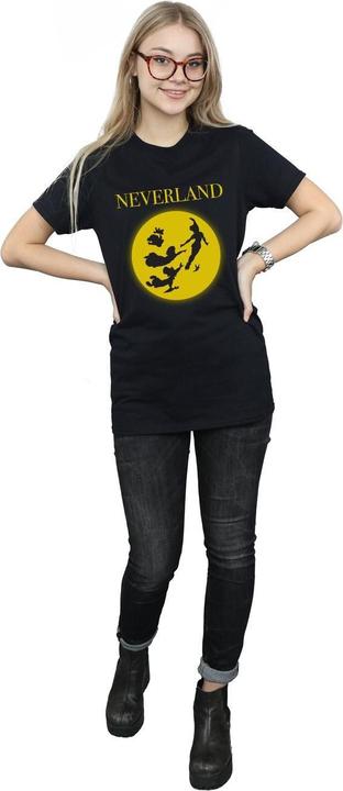 Immagine prodotto Disney Peter Pan Moon Silhouettes Maglietta Ampia Donna (XL)