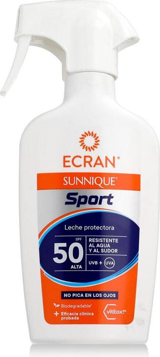 Ecran SUNNIQUE SPORT lait protecteur SPF50 spray gun 270 ml (Spray solaire, SPF 50, 270 ml)