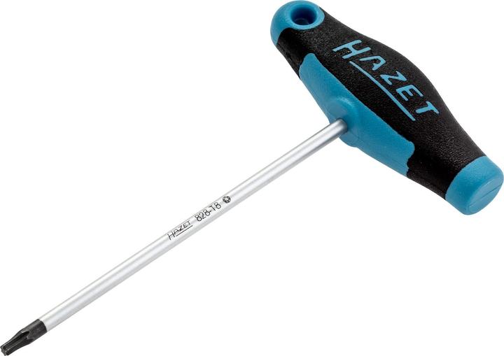 Actual product image HAZET Screwdriver ∙ with T-handle 828-T8 ∙ Inside TORX profile ∙ T8 (Torx (TX))