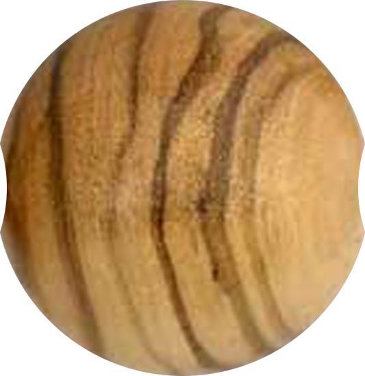 Immagine prodotto Star Piercing Chiusura a sfera in legno d'ulivo (senza ottone, Organico)