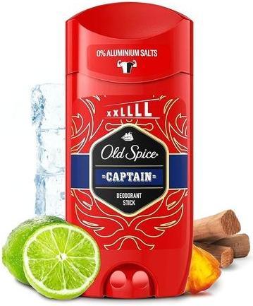 Image du produit Old Spice Captain Déodorant Stick sans aluminium pour hommes 85ml (Stick, 85 ml)
