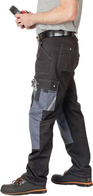 Produktbild Orix Arbeitshose in modernem Design schwarz (62)
