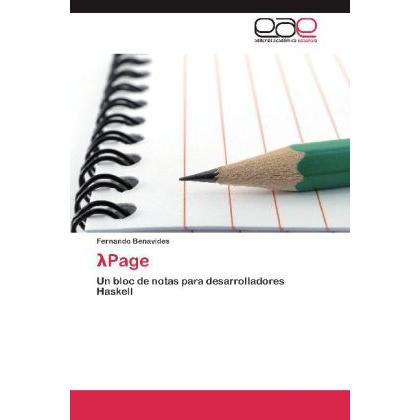 Page, Fachbücher von Fernando Benavides