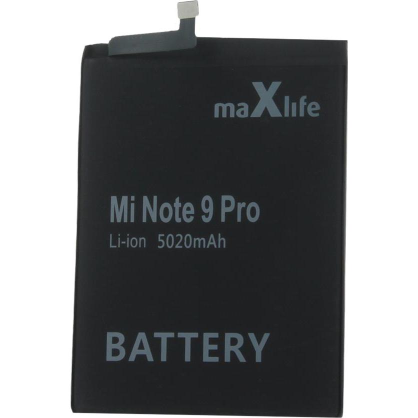 Maxlife Akku für Xiaomi Note 9 Pro BN53 5020mAh, Smartphone Akku
