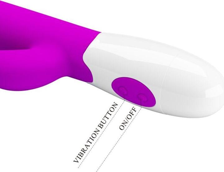 Actual product image Pretty Love Silicone, 30 vibration functions, 2AAA batteries