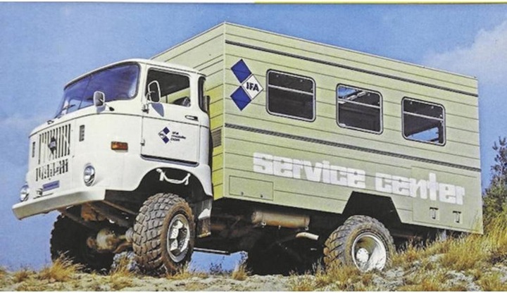 Image du produit Schuco IFA W50 camion à fourgon SERVICE 1:32