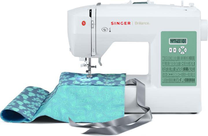 Actual product image Singer Sewing Machine 6199 Brilliance Number of stitches 100, Number of buttonholes 6, White