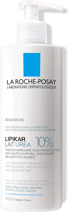 La Roche Posay Lipikar Milch Urea 10% (Körpermilch, 400 ml)