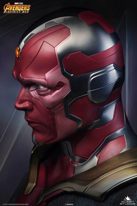 Actual product image Queen Studios Avengers Infinity War buste 1/1 Vision 66 cm