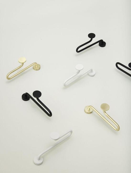 Actual product image Hübsch Swing Hook Black