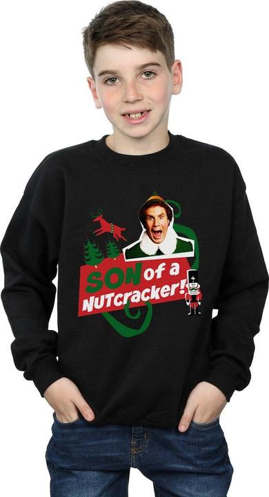Actual product image Elf Boys Son Of A Nutcracker Sweatshirt (128)