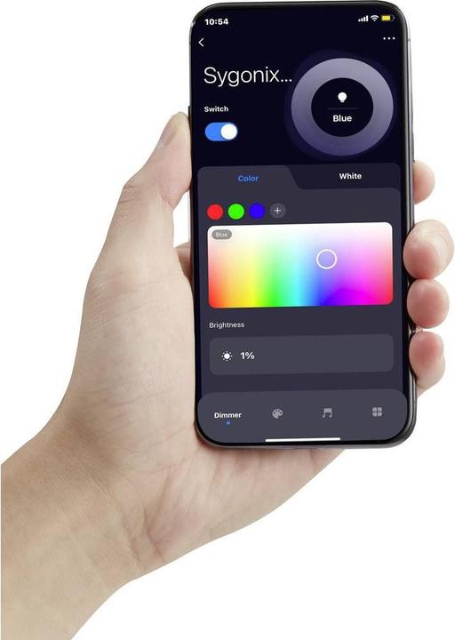 Image du produit Sygonix SY-4980312 Bande LED avec fiche 230V 5000mm RGB, Blanc chaud (Blanc chaud, RGB, 500 cm, Extérieur, Intérieur)