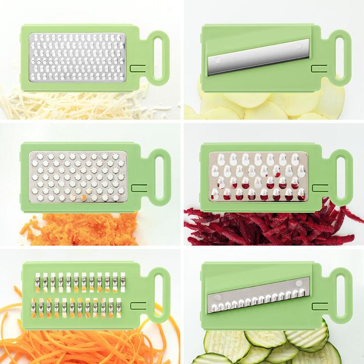 Image du produit InnovaGoods Râpe Mandoline Pliable 6 en 1 Choppie